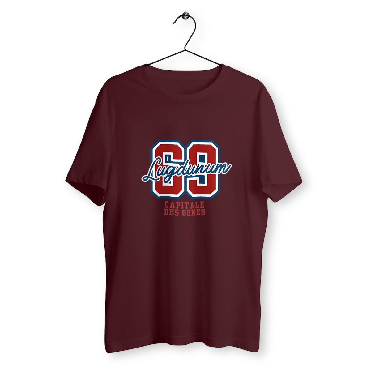 T-shirt Lugdunum US style - face_bordeaux