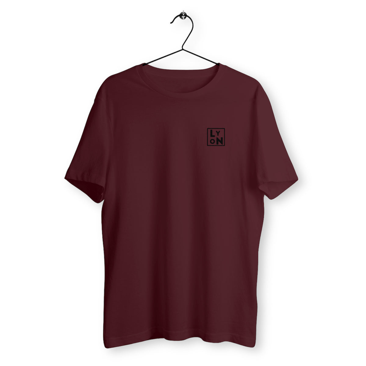 T-shirt 'Lyon ecusson' - face_bordeaux