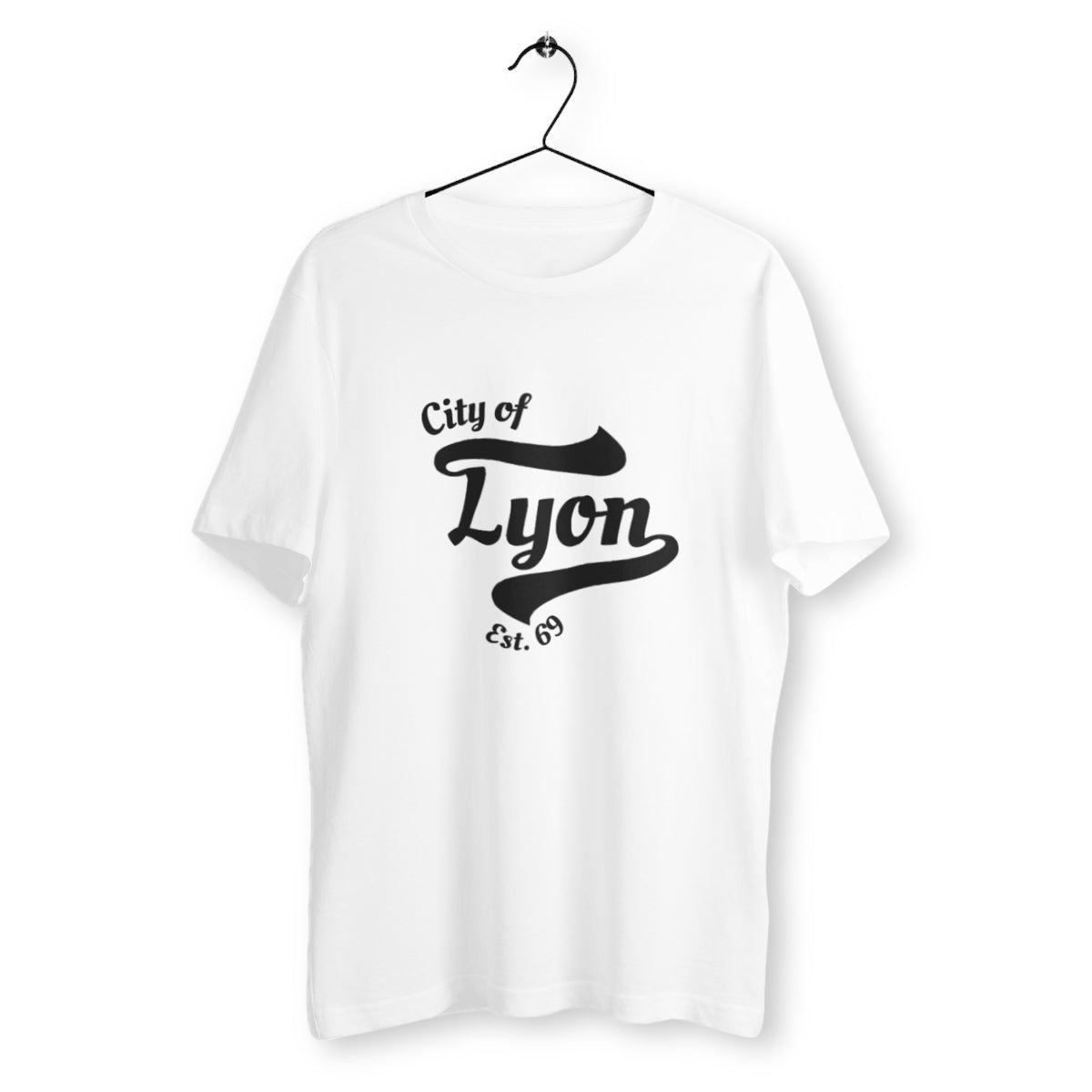 T-shirt City of Lyon - face_blanc