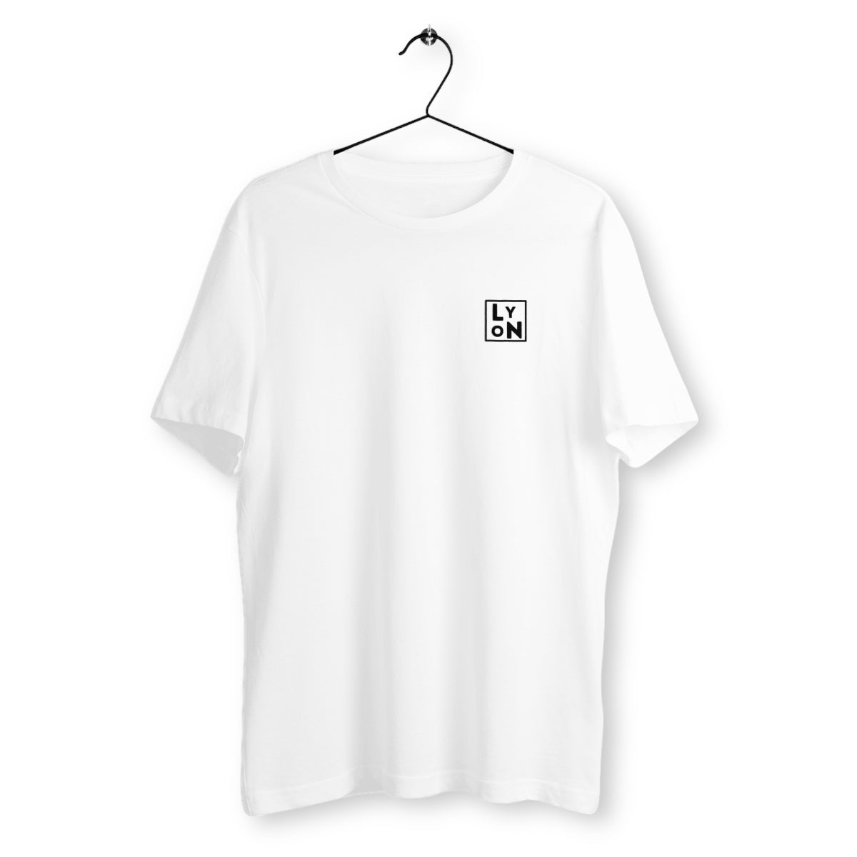 T-shirt 'Lyon ecusson' - face_blanc